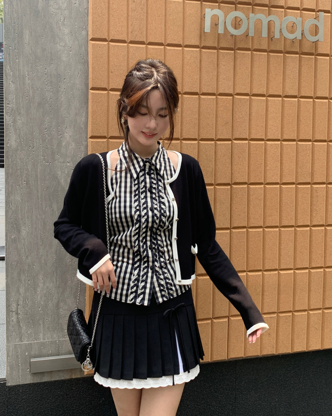 「麗芙」削肩氣質通勤內搭呼吸感襯衫