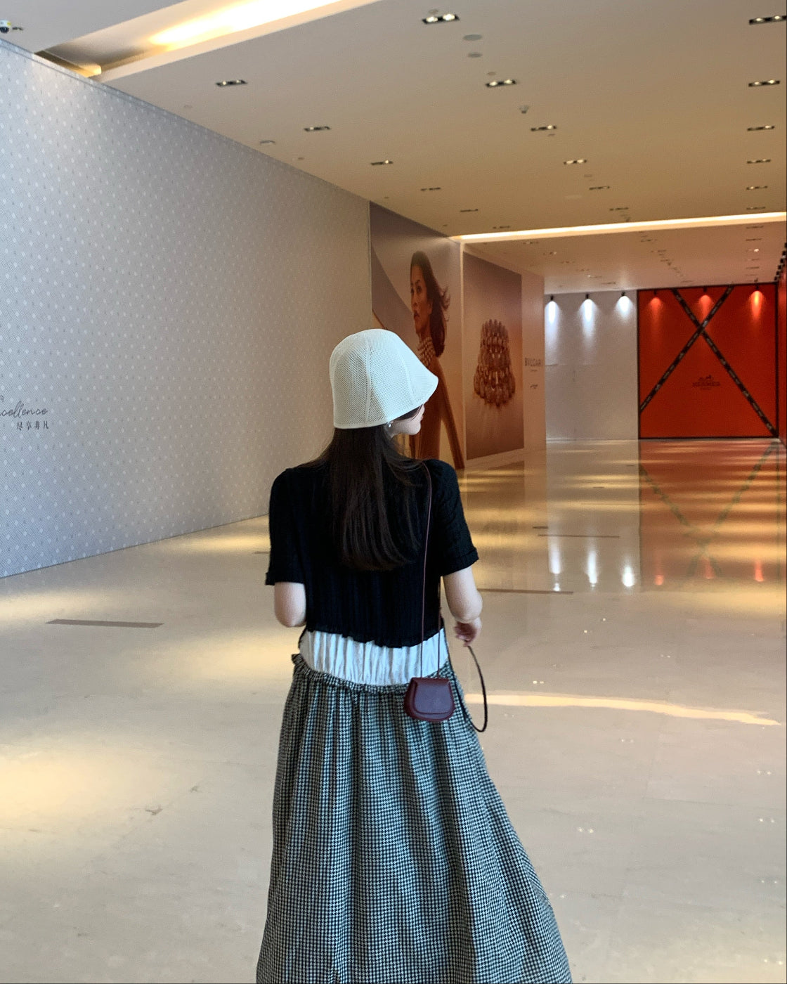 Original designer petite-friendly dress for women