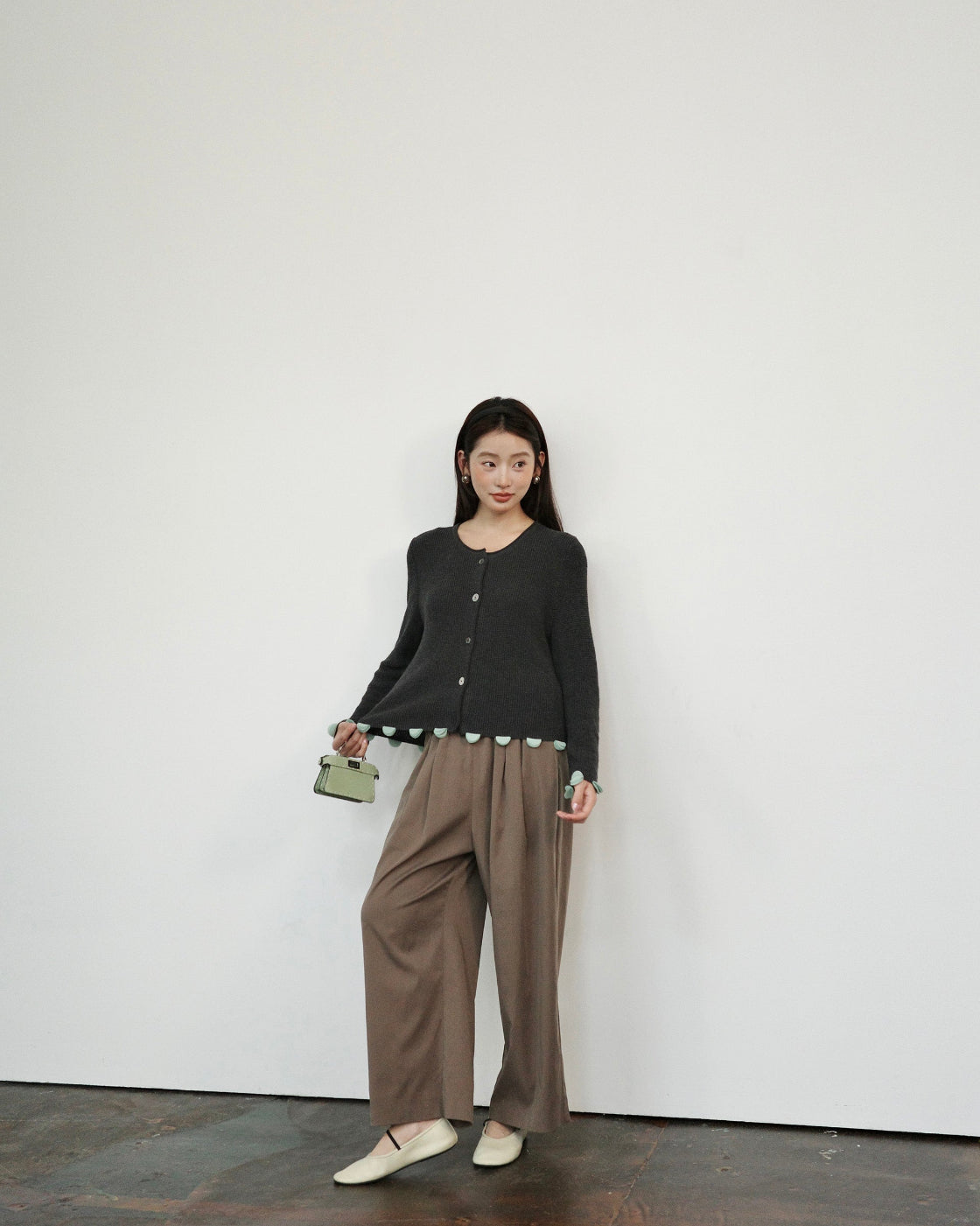 3Dペタル・レイヤード & 構築的ケーブルニット