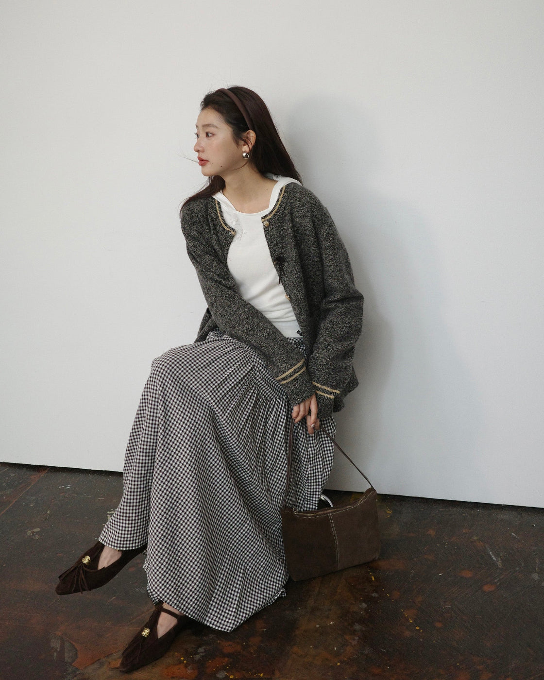シルキータッチ ヘンリーネック フーディ