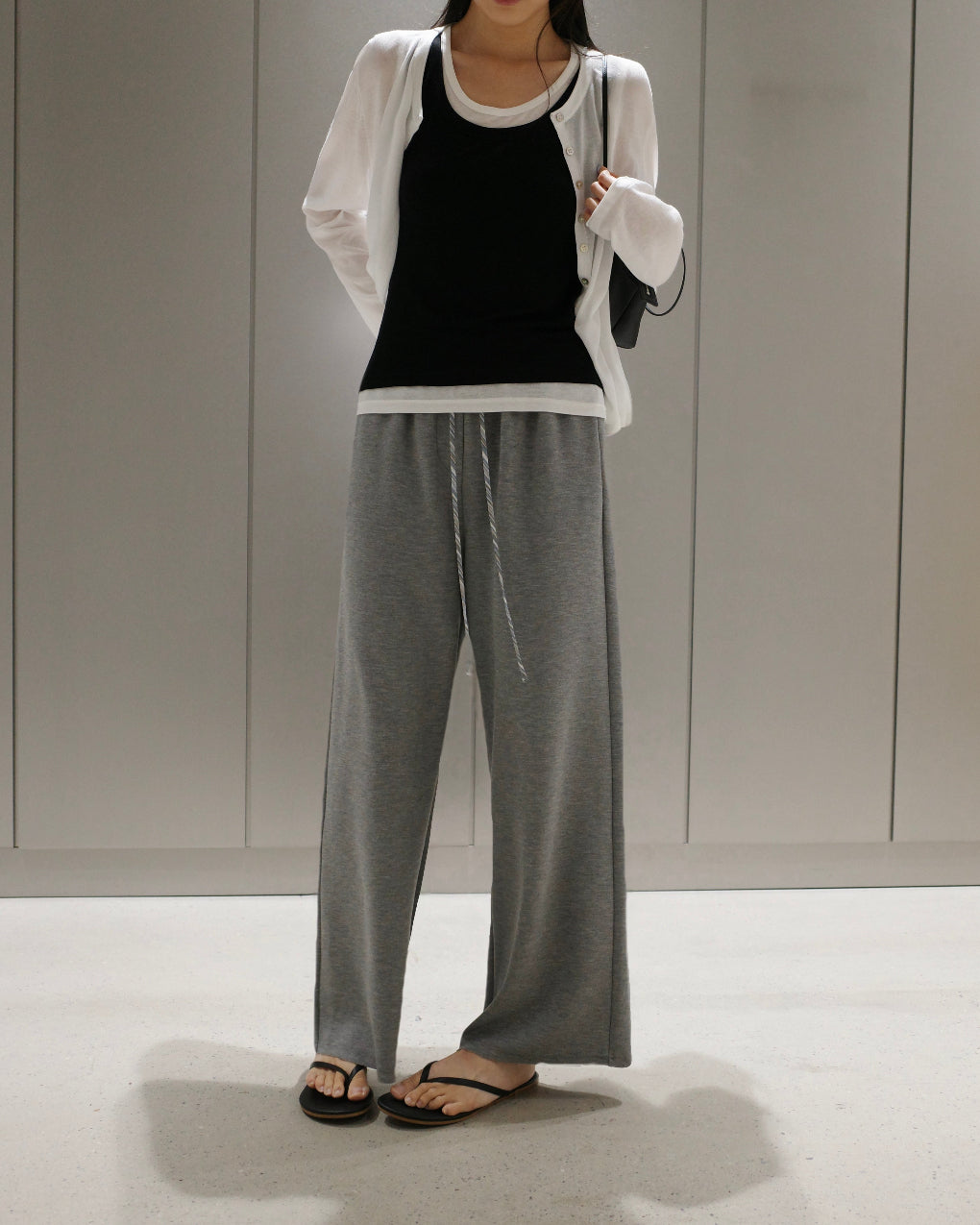 Cool summer casual sweatpants, versatile slimming commuter sun-protective long pants
