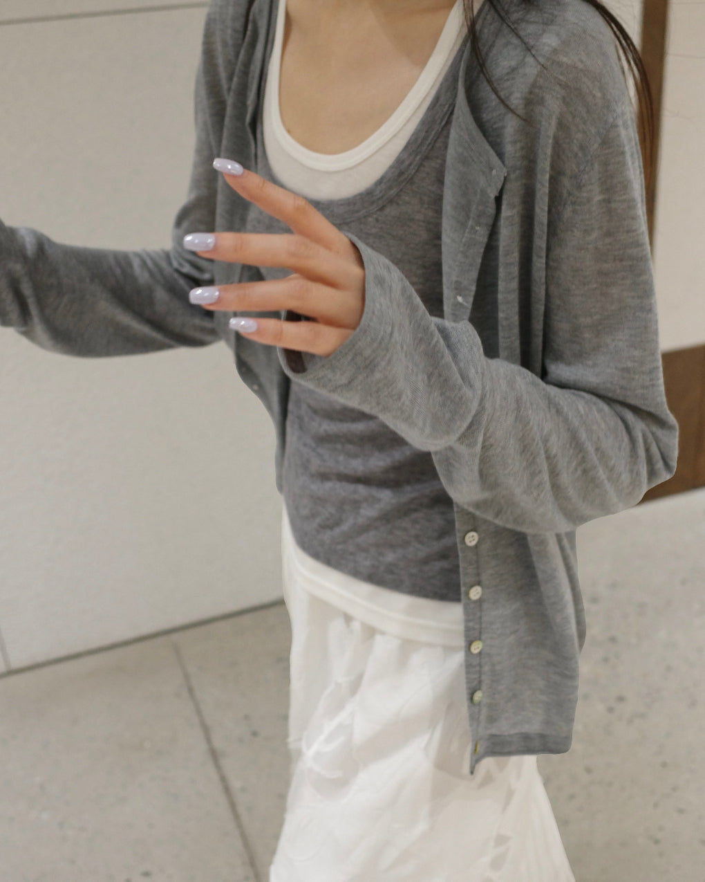 Outerwear or layering tank top, ultra-fine soft breathable wool top