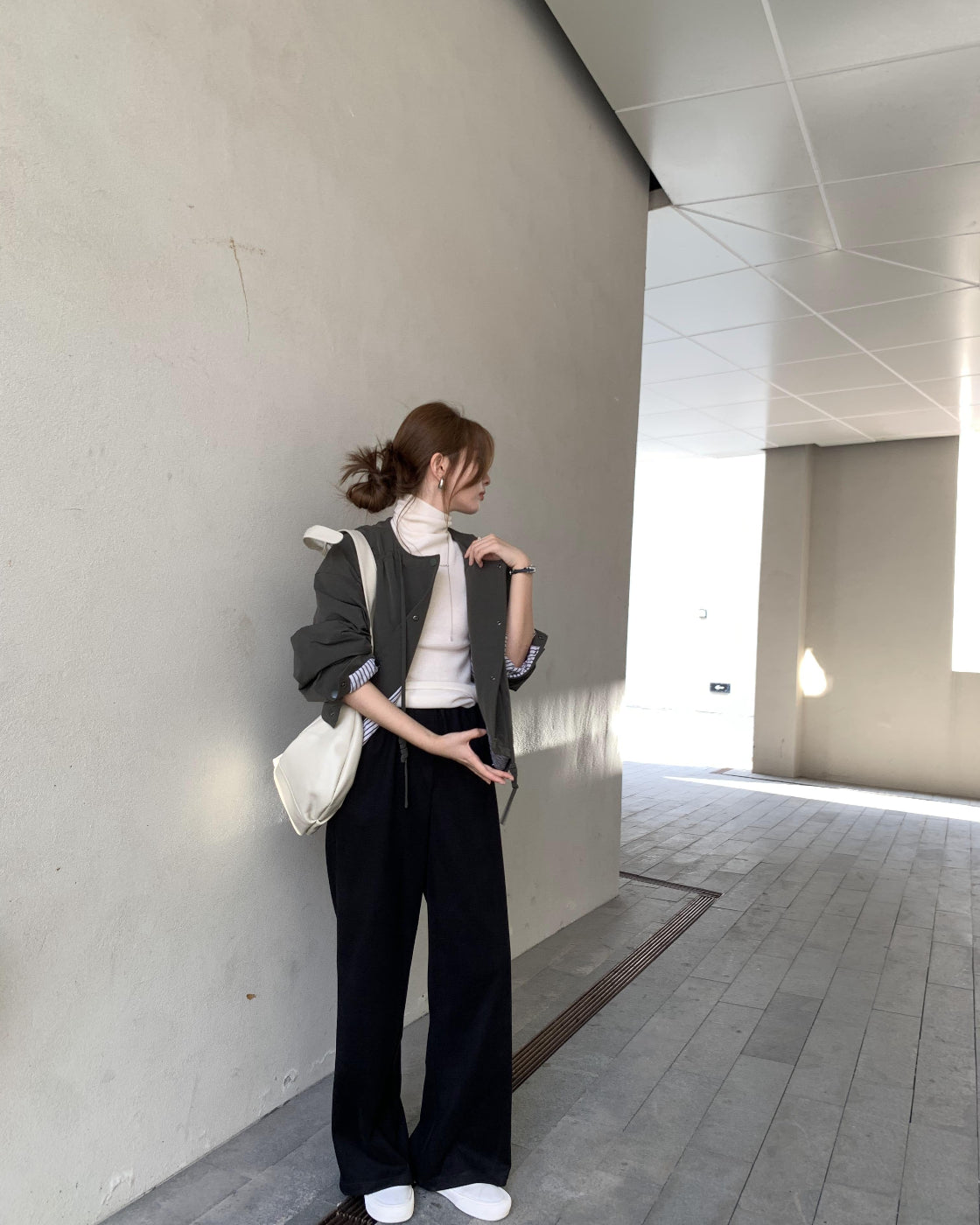 Genuine Leather Designer 'Croissant Bag