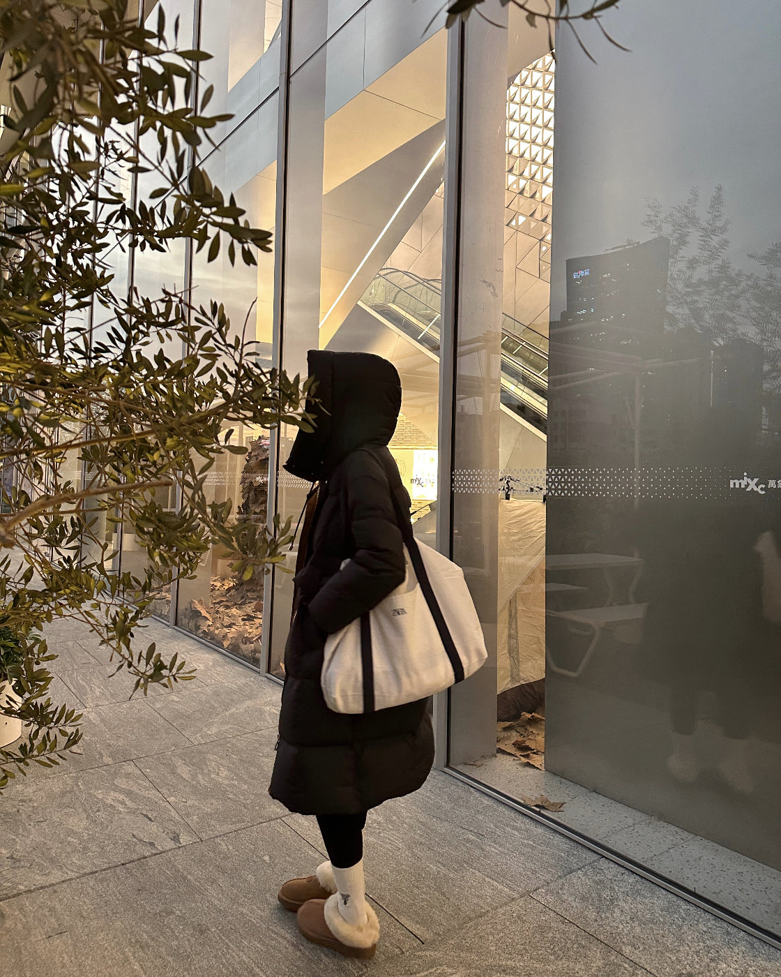 クラウドライトリバーシブルグースダウン 