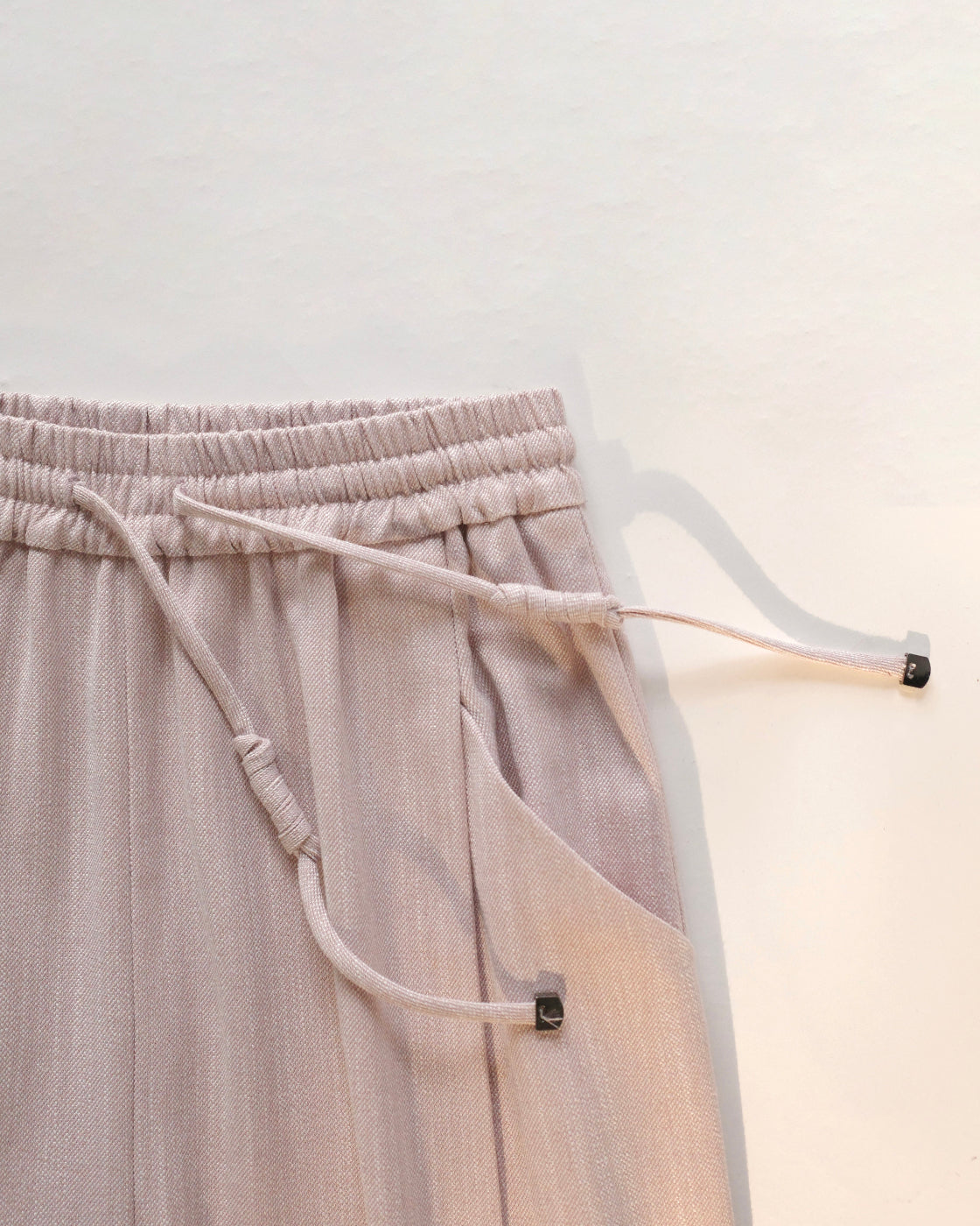 漫画Tapered Wide-Leg Pants with Cargo Pocket Detail
