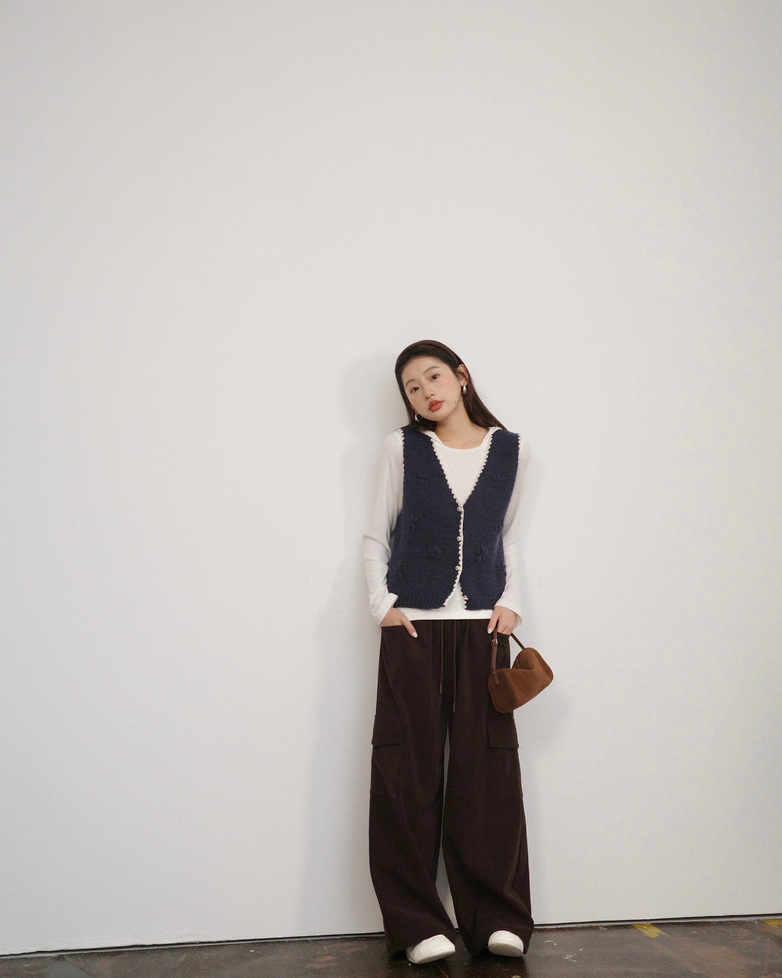 シルキータッチ ヘンリーネック フーディ