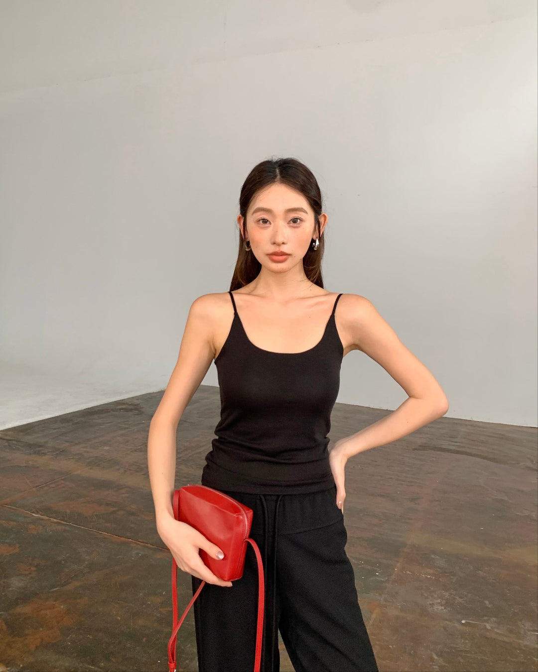 Beauty-Back Padded Camisole with Lace Trim