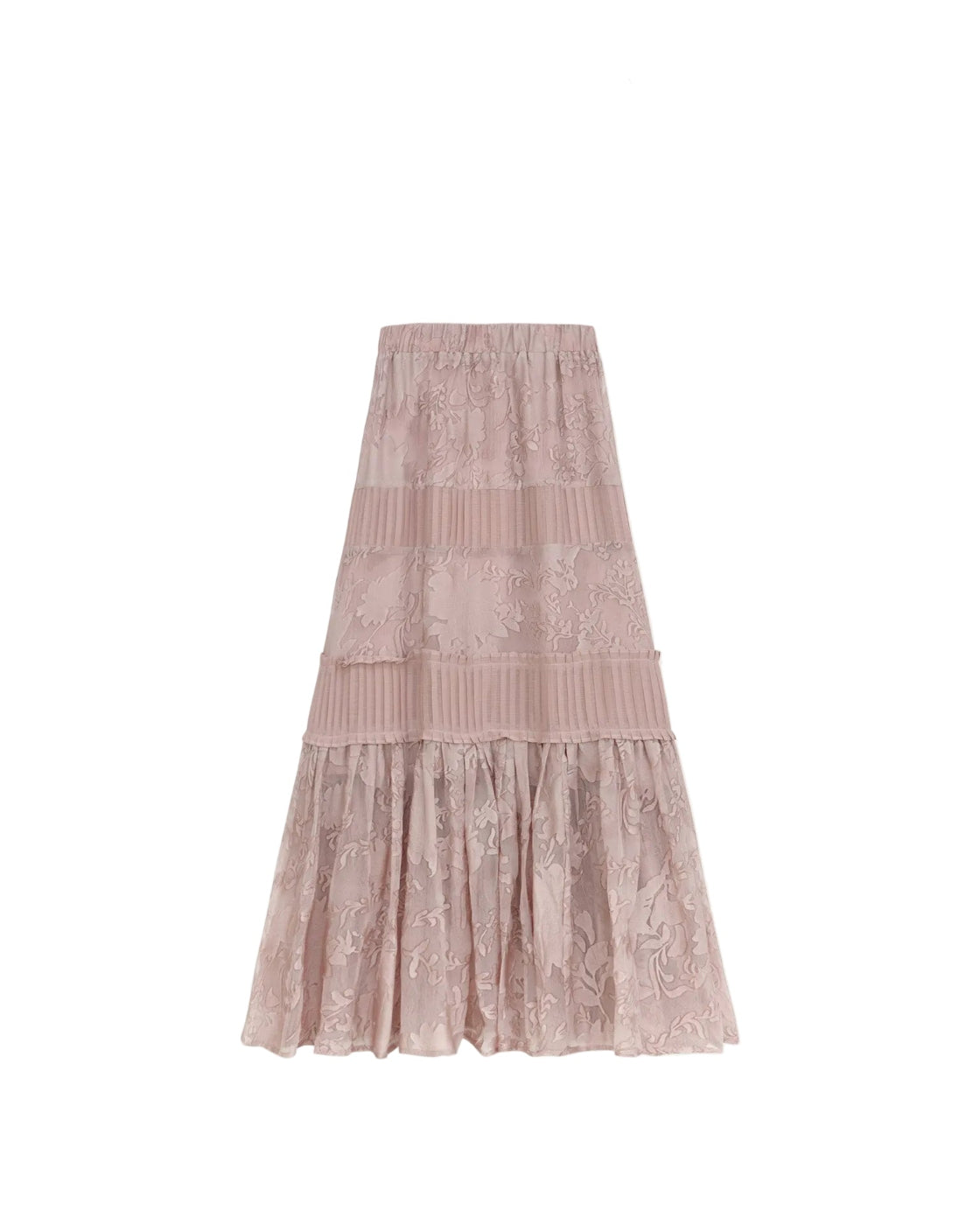 アートテキスタイル フレアスカート