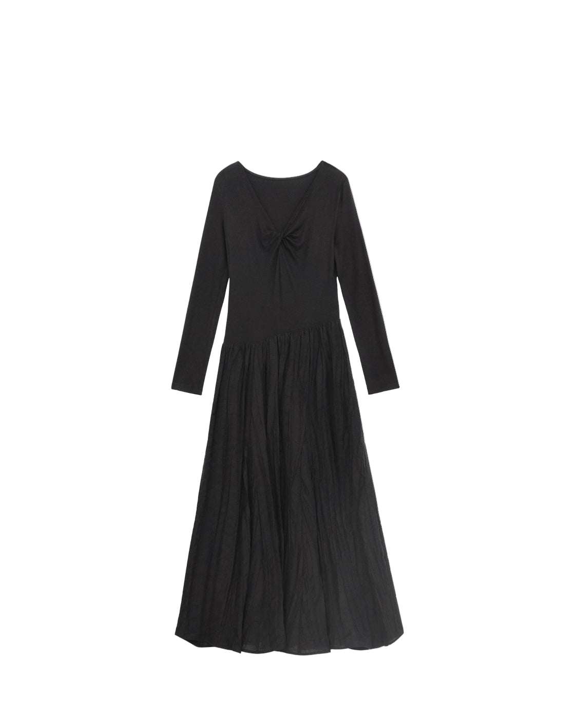 Design-inspired three-dimensional knot high-end dress