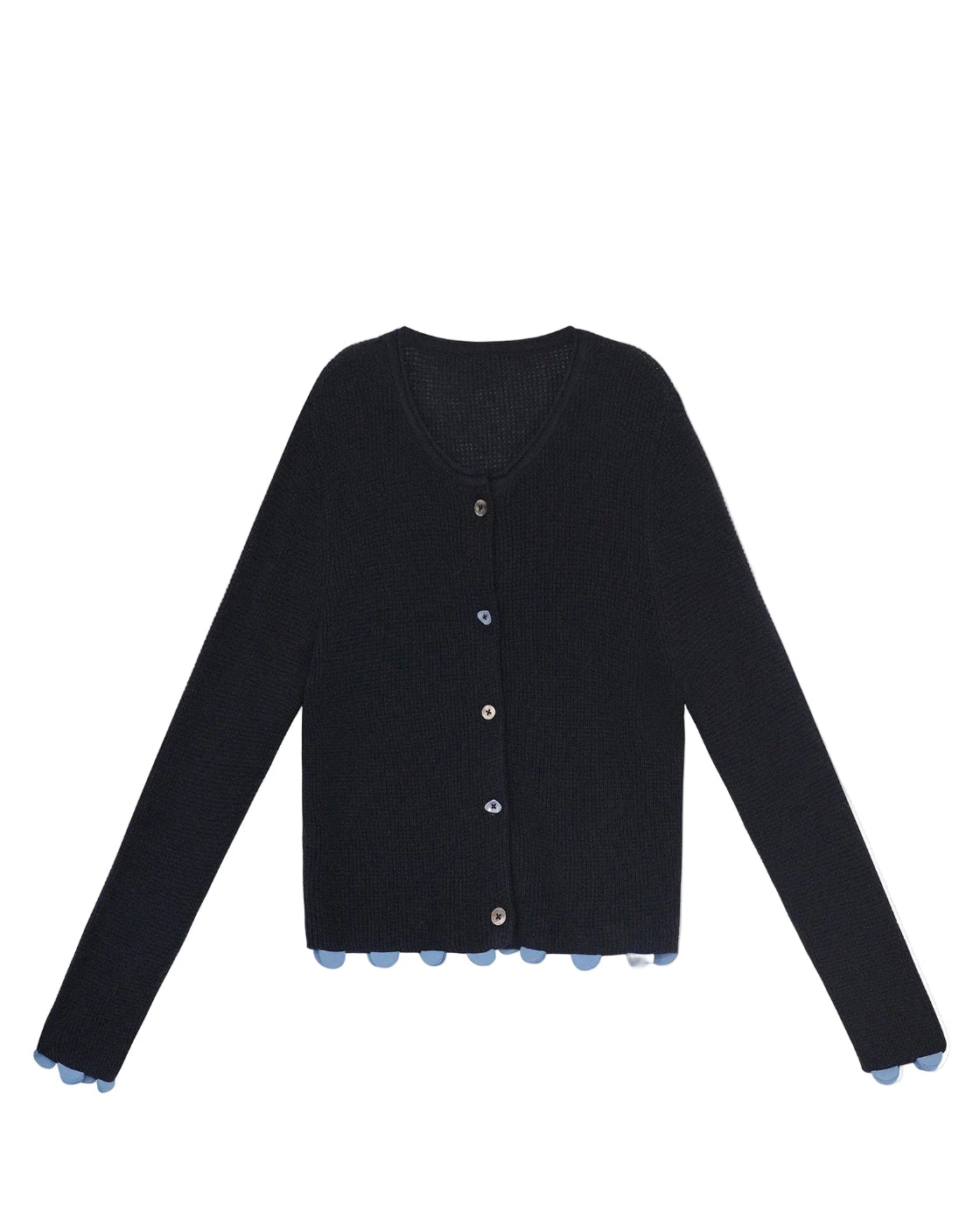 3Dペタル・レイヤード & 構築的ケーブルニット