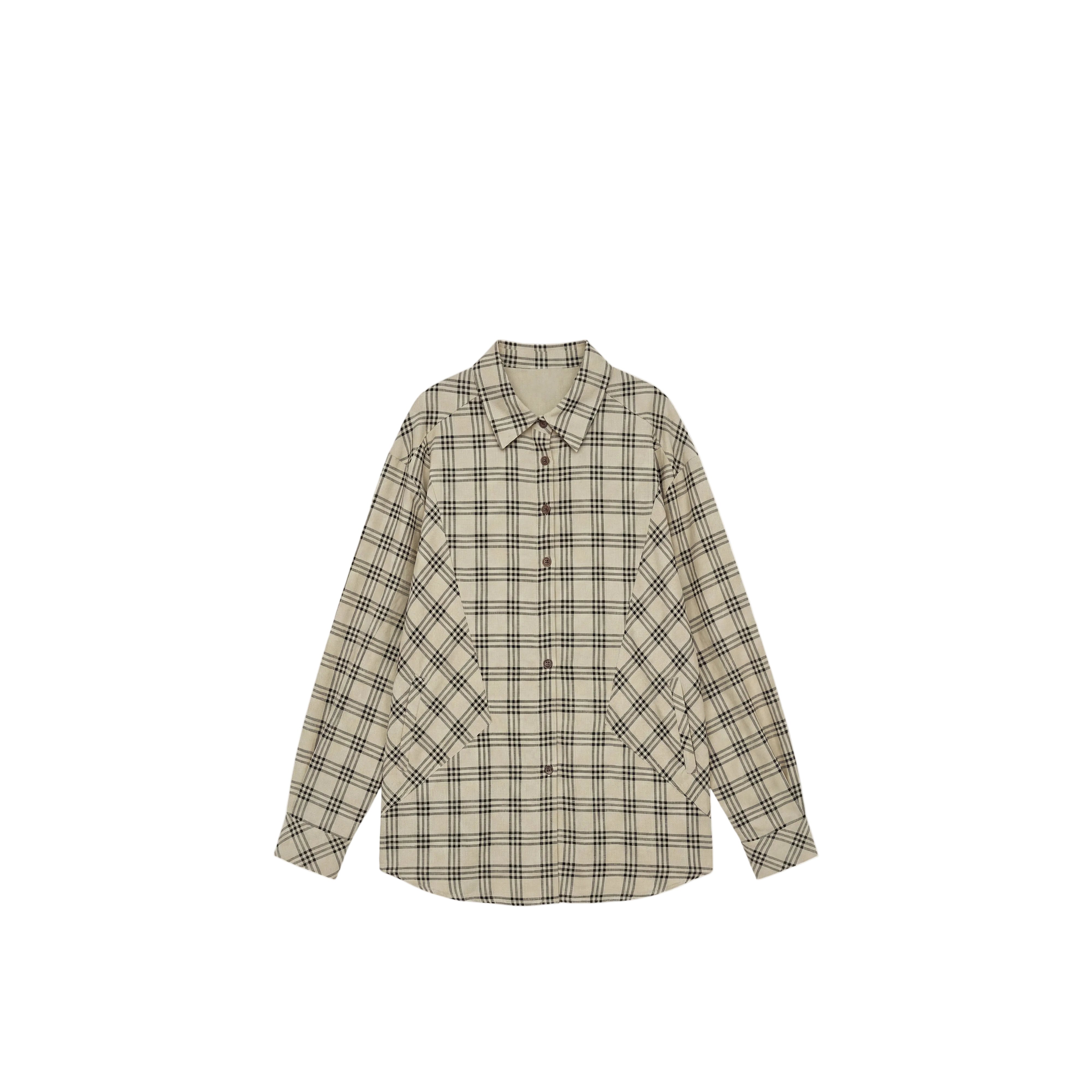 コクーンシルエット & センサリー・テクスチャー ムードシャツ